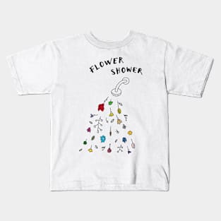 Flower shower Kids T-Shirt